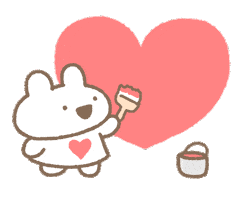 I Love You Hearts Sticker by BREAD TREE