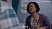 Sorry Cookie Monster GIF by Kim's Convenience