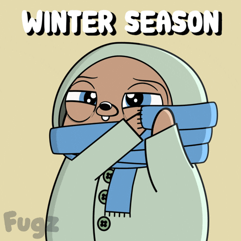 Freezing Cold Weather GIF by Fugz Official