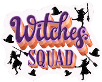 Halloween Witch Sticker