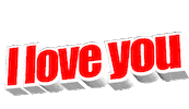 love you text Sticker