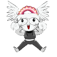 Happy Original Character Sticker