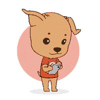Dog Illustration Sticker by Shopee Brasil