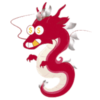 Chinese New Year Dragon Sticker by CHARLES & KEITH