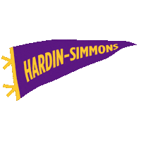 Flag Cowboys Sticker by Hardin-Simmons University