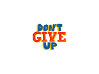 Give Up Sticker by Telstar Vrouwen Academie