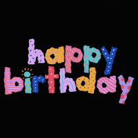 Happy Birthday Fun GIF by bymartioska
