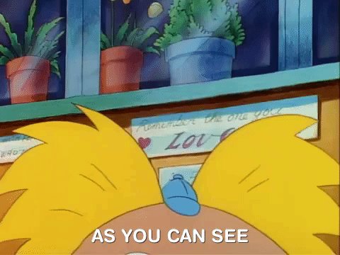hey arnold nick splat GIF