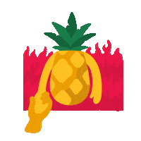 Fire Fruit Sticker by O Boticário