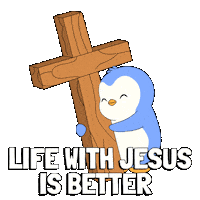 Bless Easter Sunday Sticker by Pudgy Penguins