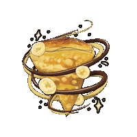 Christmas Market Crepes Sticker by Demetres