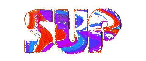 Art Glitch Sticker