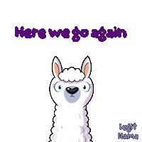 Here We Go Again Eye Roll Sticker by VeeFriends