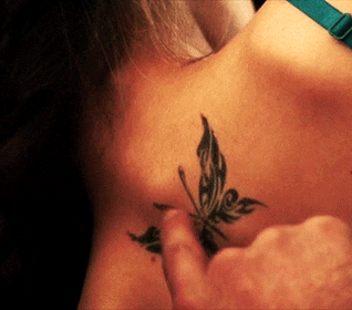 tattoo butterfly GIF
