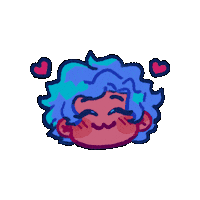 polygonalmind chibi inlove enamorado polygonal mind Sticker