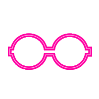 Party Neon Sticker by Anna Claire