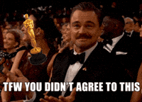 Academy Awards Shrug GIF by slicedbread