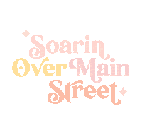soarinovermainstreetco disney parks small shop main street Sticker