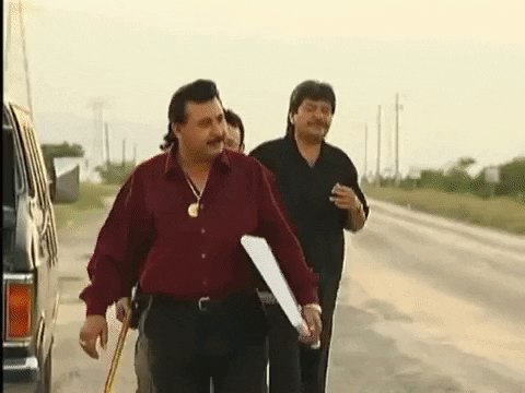 ryanchalmers giphygifmaker run away hitchhiking dont hit me GIF