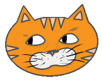 Cat Qazwsx Sticker