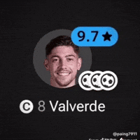 Real Madrid Valverde GIF