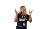 College Softball Sticker by University of Central Oklahoma