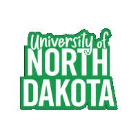 North Dakota Hawks Sticker by University of North Dakota