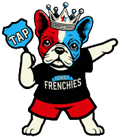 French Bulldog Sticker by OKC Frenchies