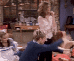 High Five Brad Pitt GIF by Friends