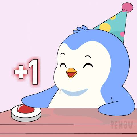 Happy Birthday Celebration GIF by Pudgy Memez