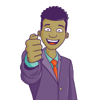 Thumbsup Sticker by Hollard Mozambique