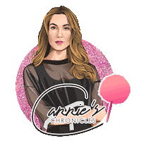 Girl Woman Sticker by Carrie Berkk | Carrie's Chronicles