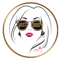 Boss Babe Sticker by Carrie Berkk | Carrie's Chronicles