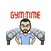 Gym Time Sticker by Endobariatric