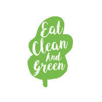 kraftwichsg green vegan leaf eatclean Sticker