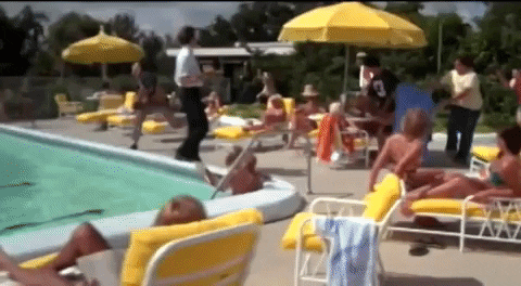 johntfox caddyshack caddyshack pool caddy pool GIF