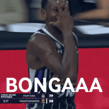 Three Points Izzy GIF by Basketball Club Partizan