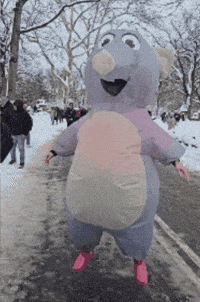 DinomiteTwins spin jump for joy dinomitetwins pizza rat GIF