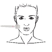 Dermaroller Sticker by Spotlight Oral Care
