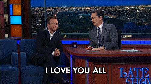 I Love You GIF by The Late Show With Stephen Colbert