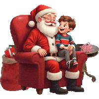Santa Claus Sticker