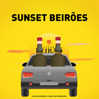 Por Do Sol Car GIF by Licor Beirão