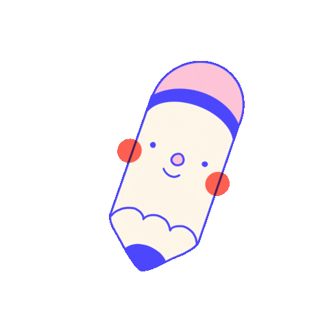 banananapau draw pencil lapiz banananapau Sticker