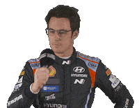 Thierry Neuville Microphone Sticker by FIA World Rally Championship