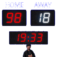 18 Away Sticker