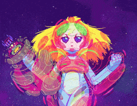 space GIF by paperbeatsscissors!