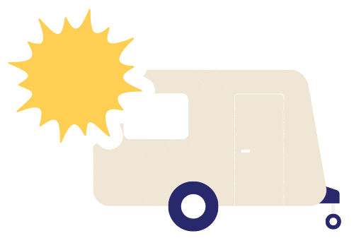 Sonne Camping Sticker by Obelink | Alles voor kampeergeluk