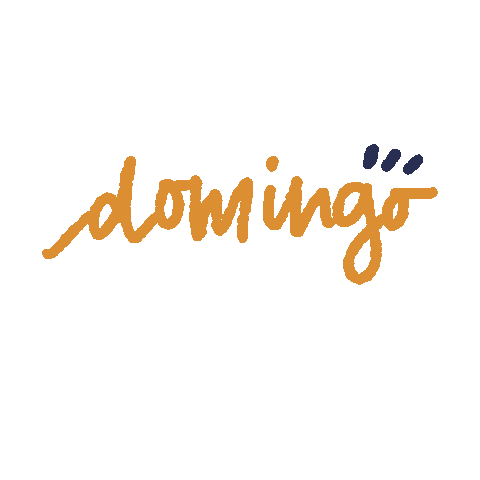 Lettering Sunday Sticker