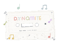 nandipii bts dynamite nandipii Sticker