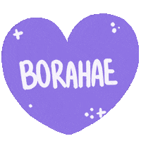 Purple Hearts Heart Sticker